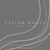 Taylor Bailey MUA on Grey Square w Pink White Lines