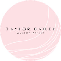 Taylor Bailey MUA on Pink Circle w White Lines Transaparent