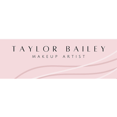 Taylor Bailey MUA on Pink Rectangle w Lines Transparent