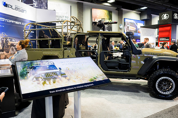 0028_10-12-26_Plasan-AUSA-Car-Unveiling-Convention-Center-DC-Event-Photojournalism-Washington,DC