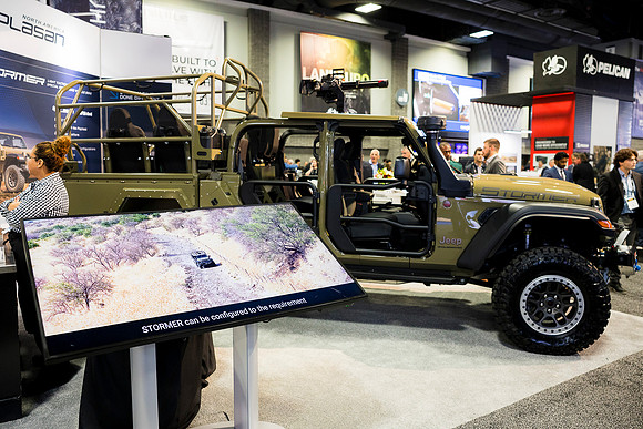 0029_10-12-26_Plasan-AUSA-Car-Unveiling-Convention-Center-DC-Event-Photojournalism-Washington,DC
