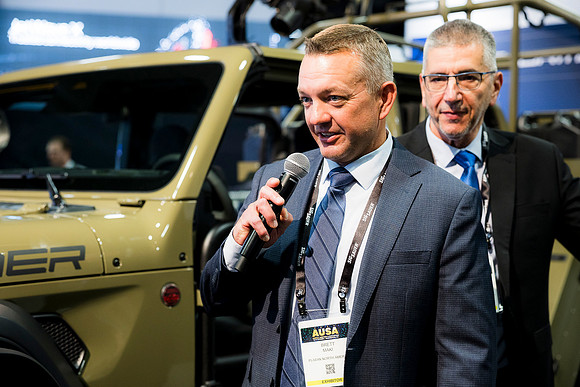 0177_10-12-26_Plasan-AUSA-Car-Unveiling-Convention-Center-DC-Event-Photojournalism-Washington,DC
