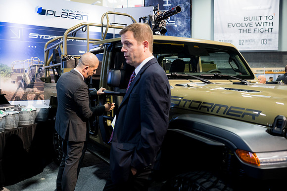 0154_10-12-26_Plasan-AUSA-Car-Unveiling-Convention-Center-DC-Event-Photojournalism-Washington,DC