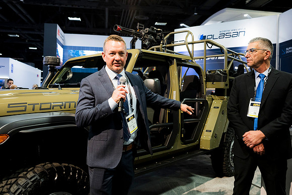 0194_10-12-26_Plasan-AUSA-Car-Unveiling-Convention-Center-DC-Event-Photojournalism-Washington,DC