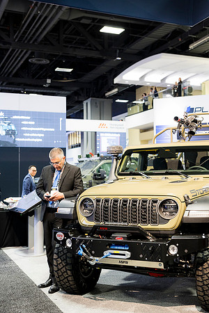 0082_10-12-26_Plasan-AUSA-Car-Unveiling-Convention-Center-DC-Event-Photojournalism-Washington,DC