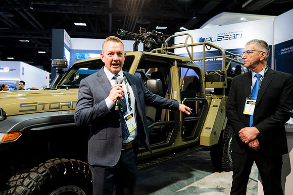 0195_10-12-26_Plasan-AUSA-Car-Unveiling-Convention-Center-DC-Event-Photojournalism-Washington,DC
