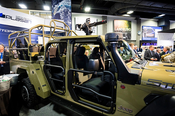 0276_10-12-26_Plasan-AUSA-Car-Unveiling-Convention-Center-DC-Event-Photojournalism-Washington,DC