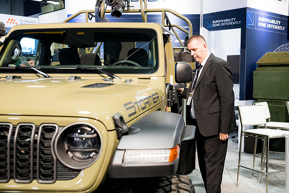 0387_10-12-26_Plasan-AUSA-Car-Unveiling-Convention-Center-DC-Event-Photojournalism-Washington,DC