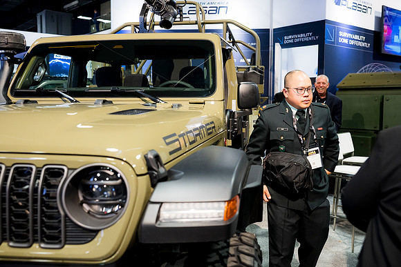 0353_10-12-26_Plasan-AUSA-Car-Unveiling-Convention-Center-DC-Event-Photojournalism-Washington,DC