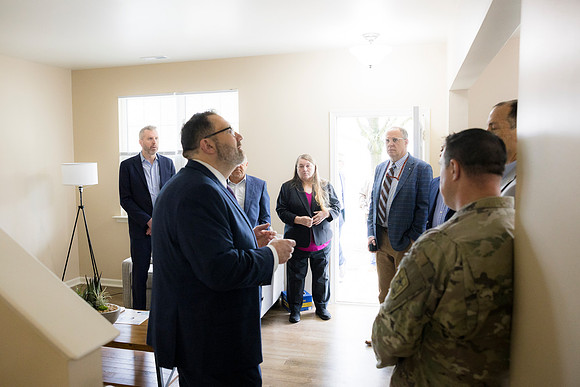 0413_5-22-25_Corvias-VIP-Military-Housing-Tour-Fort-Meade-Maryland-Event-Photojournalism